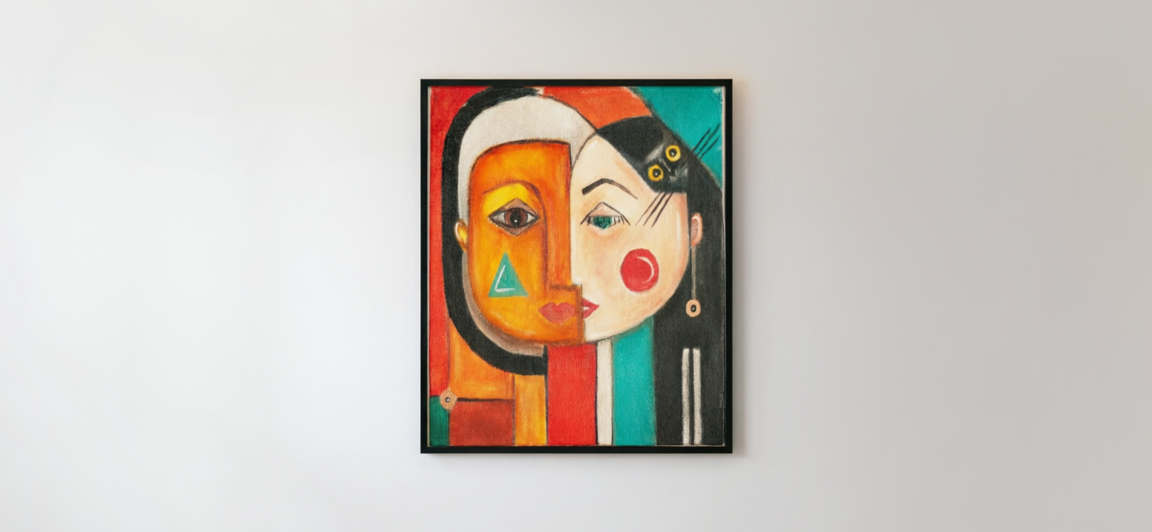 Мой рисунок: живопись в стиле кубизма