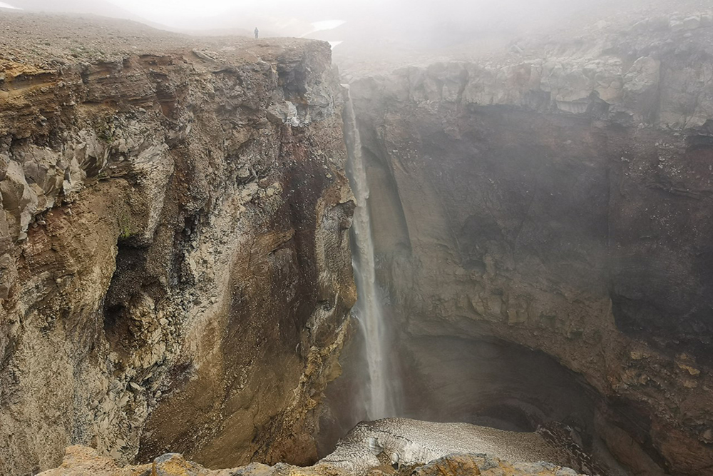 Водопад Опасный, который мы увидели на спуске