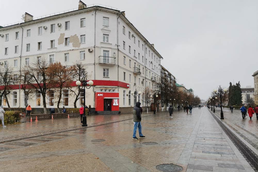 Московская — главная пешеходная улица Пензы