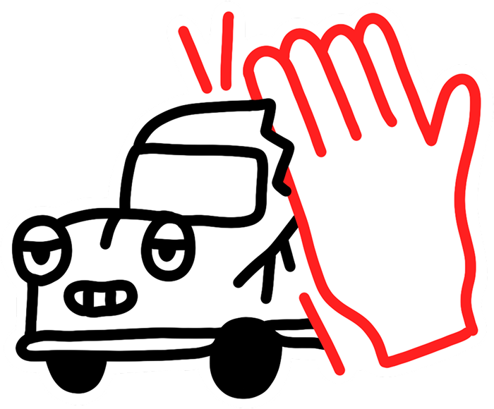 Бесит, когда люди переходят дорогу перед машиной, которая движется задним ходом