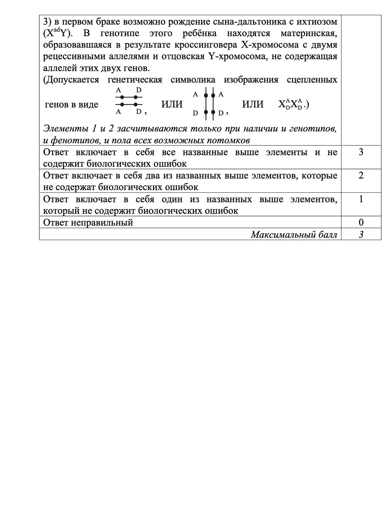 Последнее задание в экзамене с критериями оценивания. Источник: fipi.ru