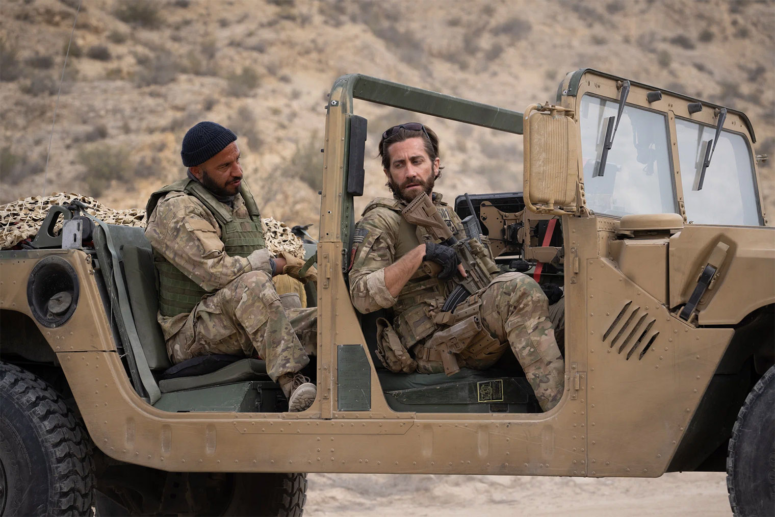 Частично «Переводчик» основан на реальном событии — уходе американской армии из Афганистана в 2021 году. Кадр: STX Films