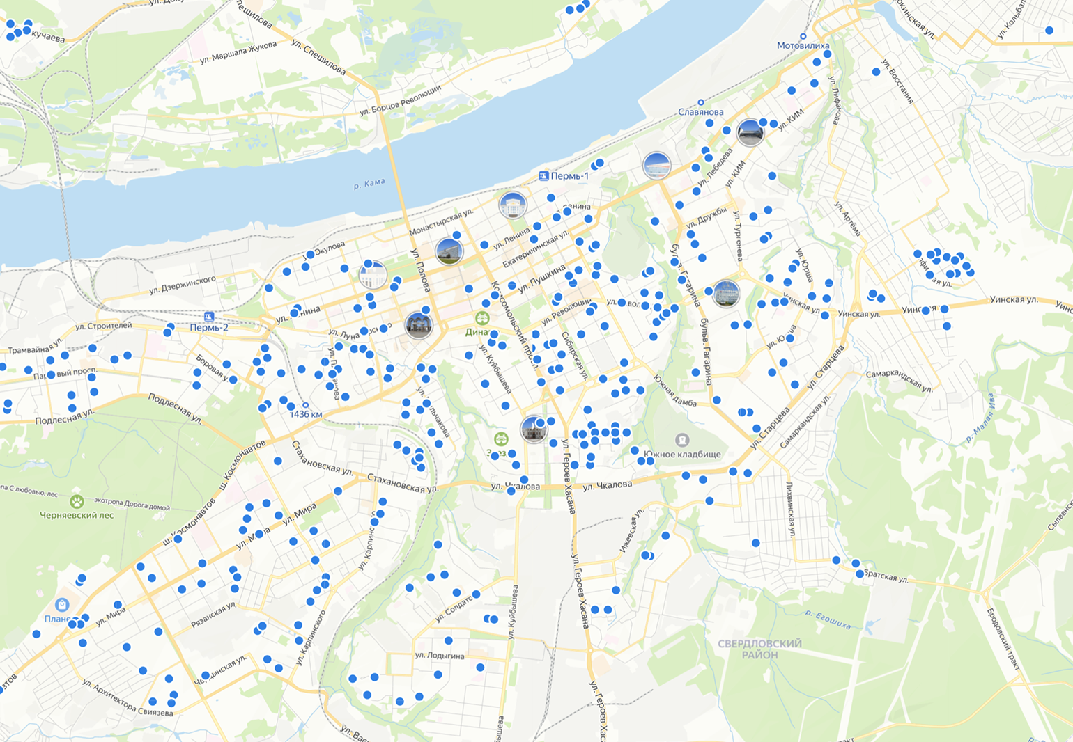 В центре города сдают очень много квартир. Источник: avito.ru