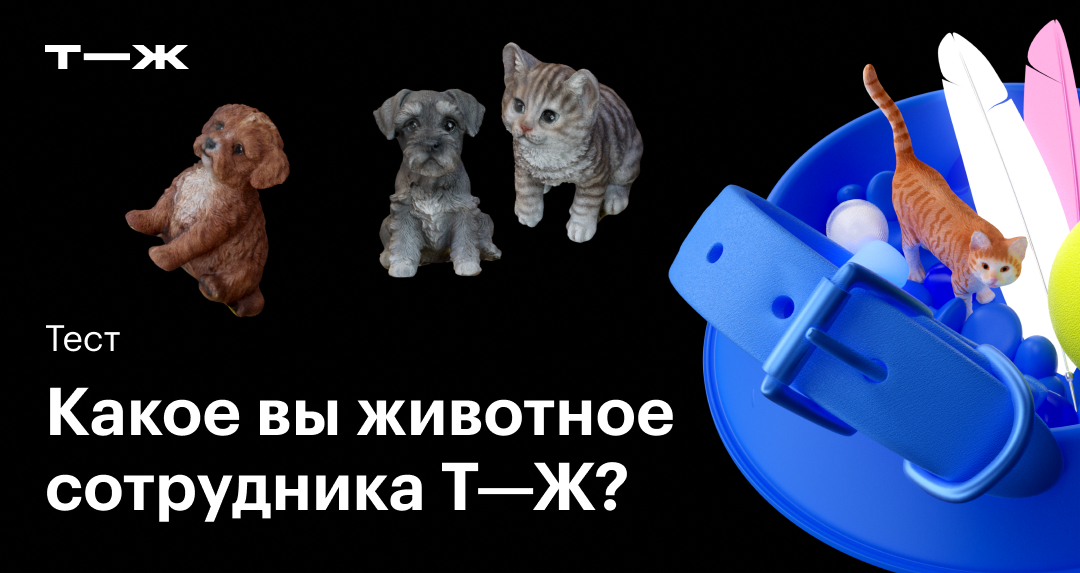 Какое вы животное сотрудника Т⁠—⁠Ж?