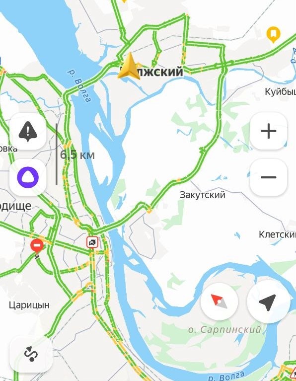 Волжский без бензина