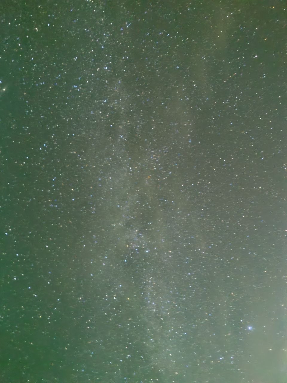Звездное небо на трассе