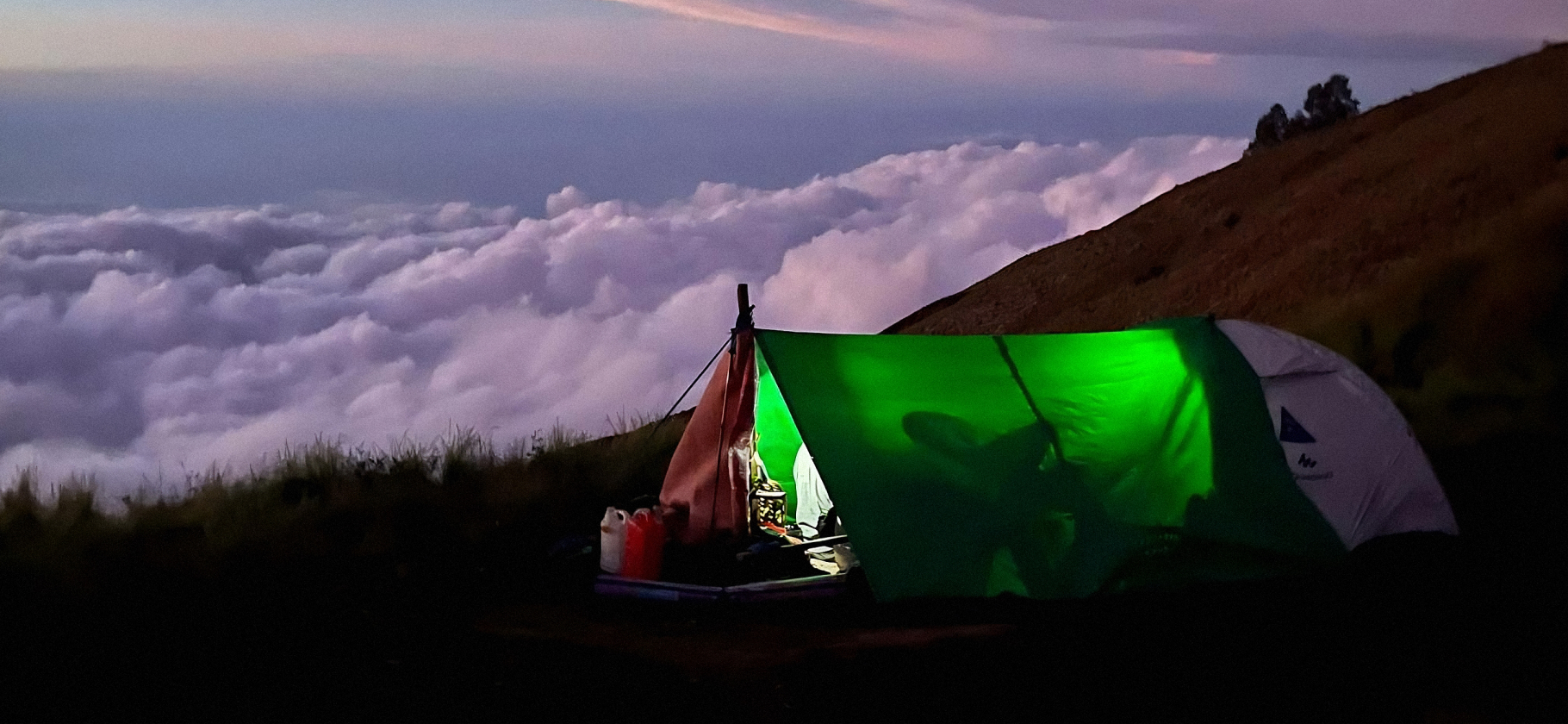Фотоальбом: как мы поднялись на вулкан Ринджани в Индонезии