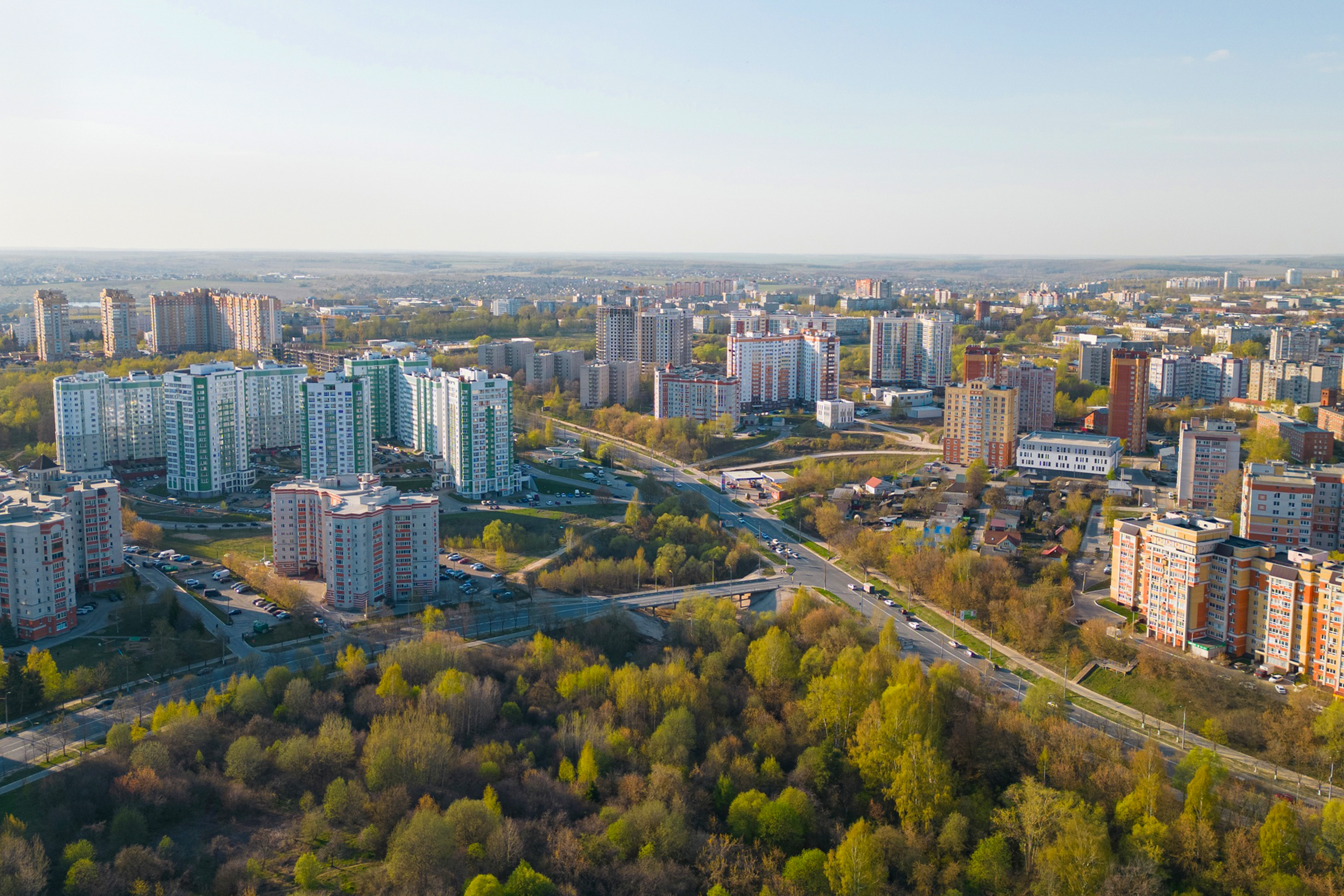 Вид на улицу Мира во Владимире