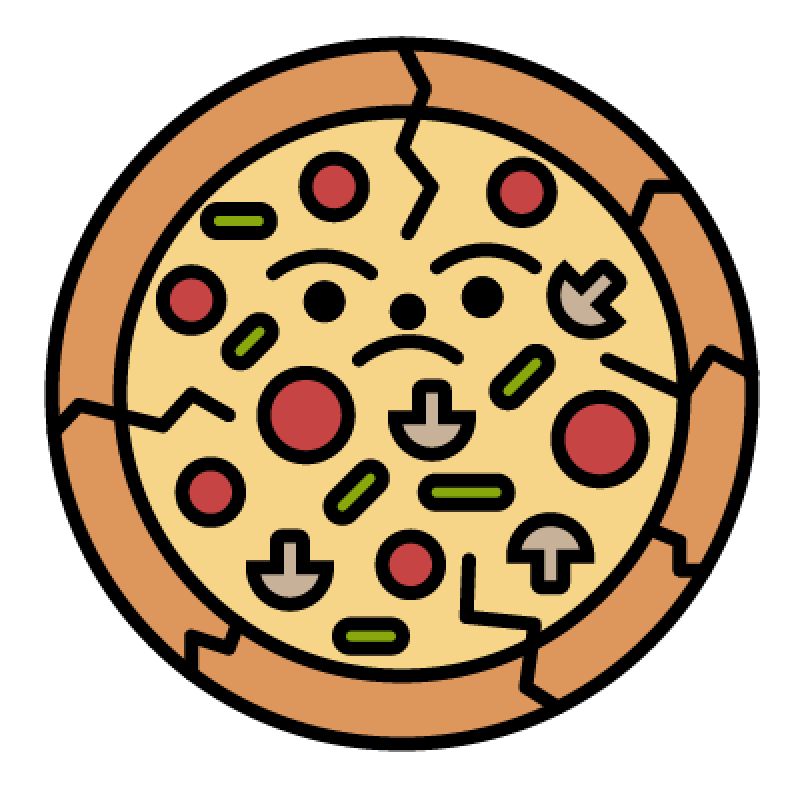 Пицца сухая