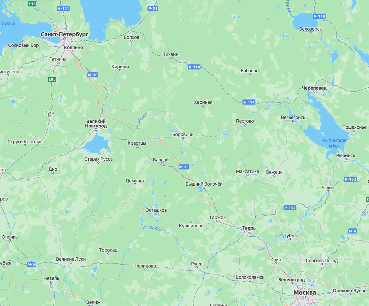 Протяженность трассы — 666 км, на ней есть два платных участка: с 15-го по 58-й км, с 58-го по 681-й км