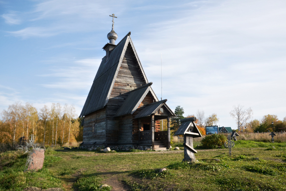 Деревянная церковь Воскресения Христова открыта для туристов