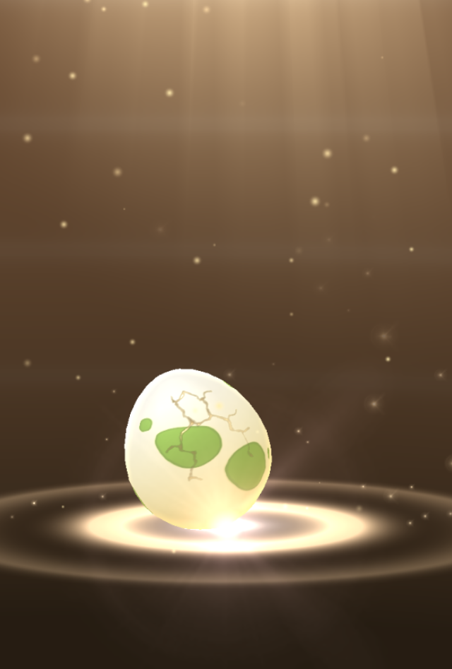 Анимация при вылуплении покемона из яйца похожа на вручение премии