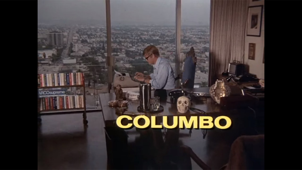 Так выглядит заставка «Коломбо». Источник: NBC