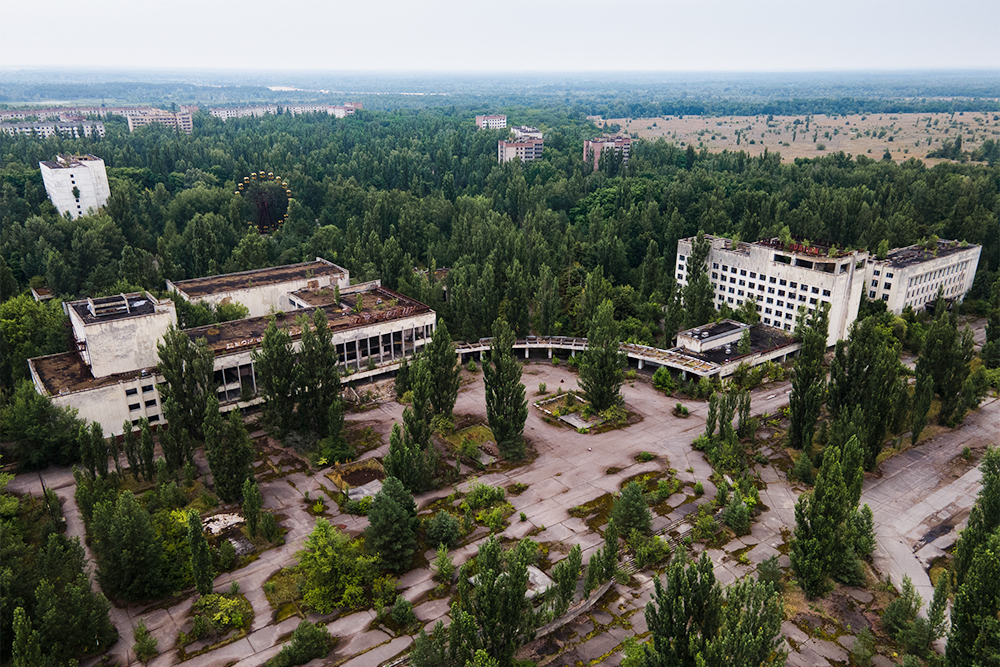 Так сейчас выглядит главная площадь образцового советского города атомщиков