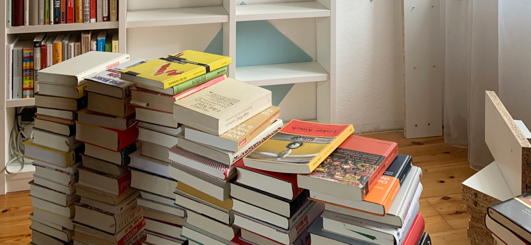 5 вариан­тов, как хра­нить книги, чтобы не за­хламить жилье