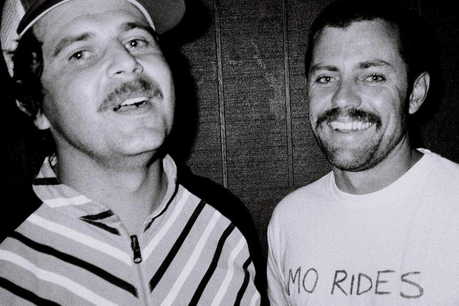 Основатели движения Movember Трэвис Гарон и Люк Слэттери в 2006 году. Источник: Movember