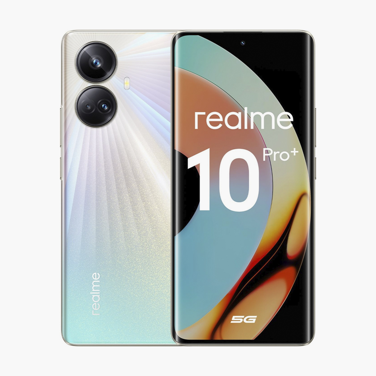 У Realme 10 Pro+ такой же экран, но другой дизайн спинки