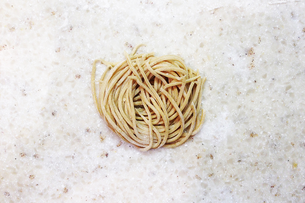 У меня получились спагетти