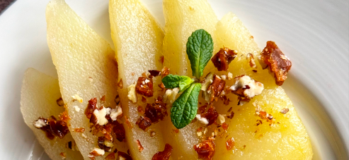 Мой рецепт: груша в пряном сиропе