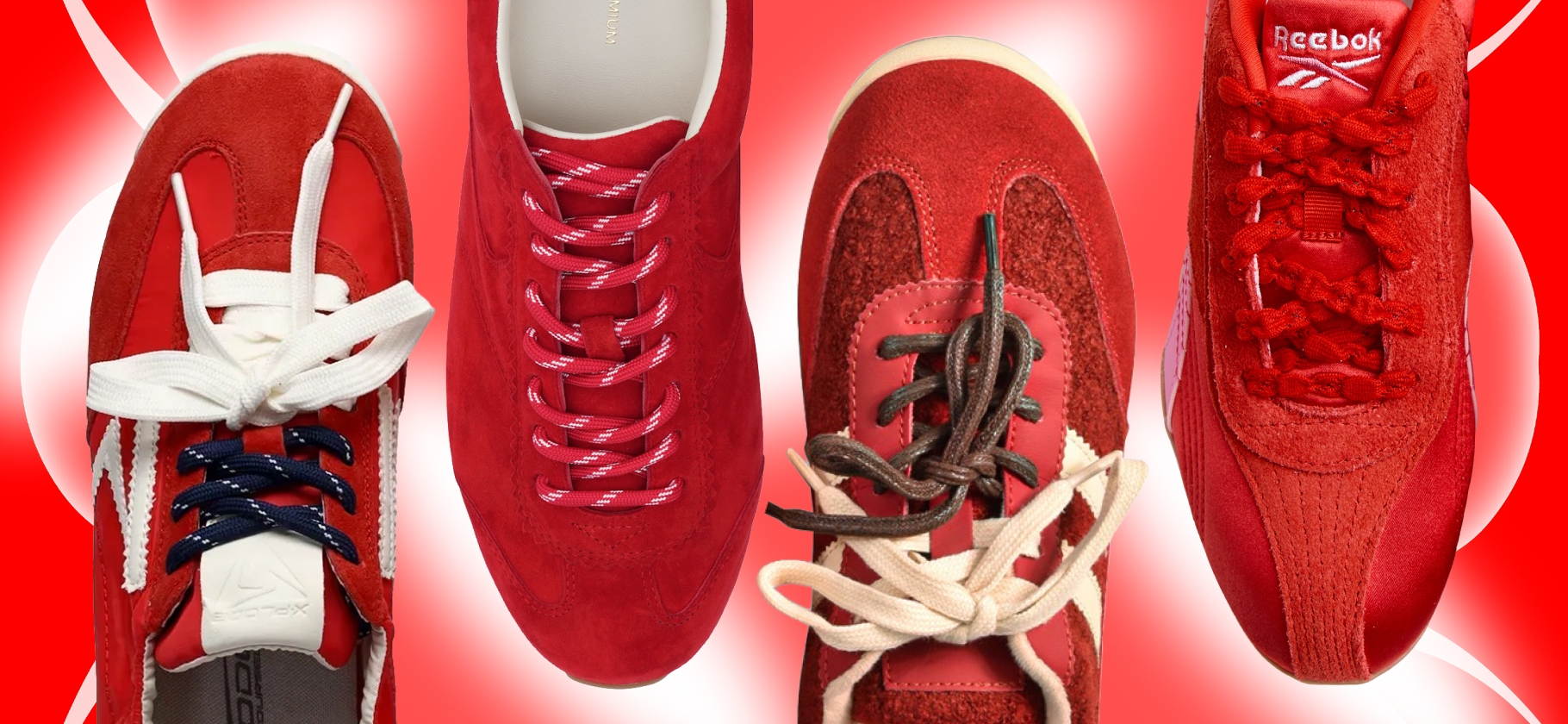 20 красных кроссовок для офиса, спортзала и улицы — от 3 700 ₽