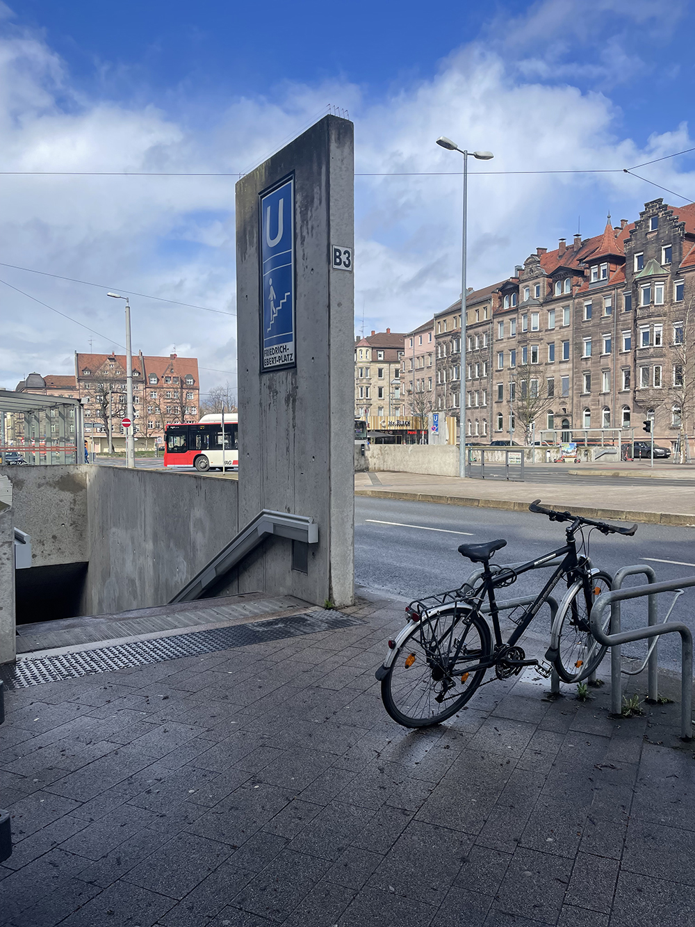 В Нюрнберге есть метро