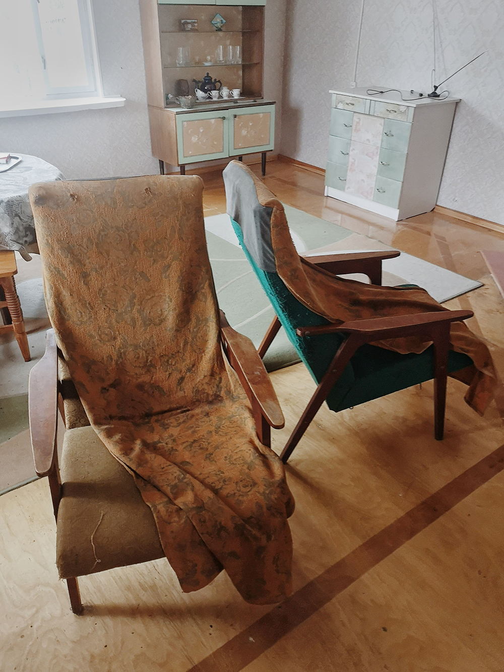Советские кресла до реставрации