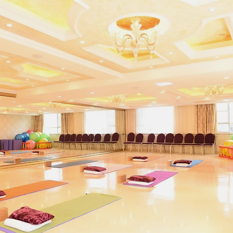 Специализированные клиники оказывают максимум услуг по профилю. В этом зале Maria Care Center беременных ждут на гимнастику и дыхательные практики. Источник: sjh.baidu.com