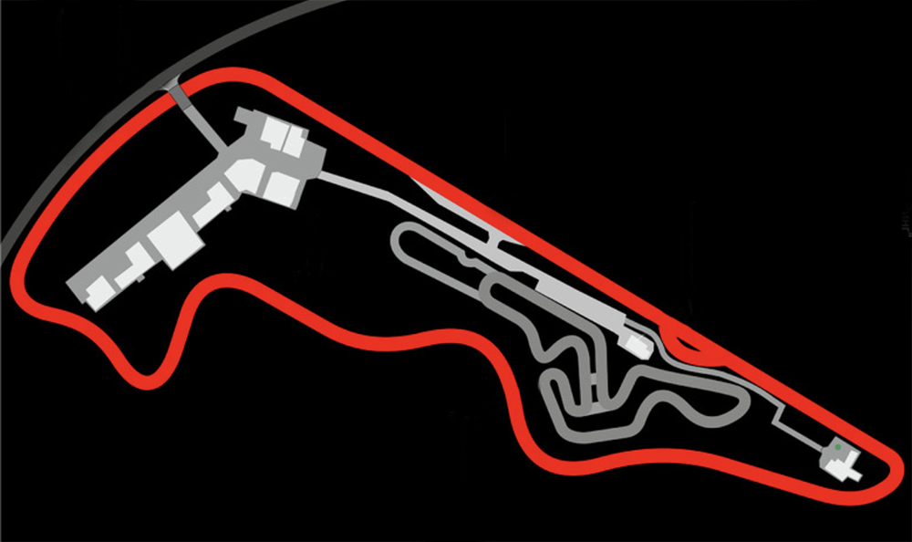 Схема трассы «Т-Моторс-ринг». Источник: motorsport.com
