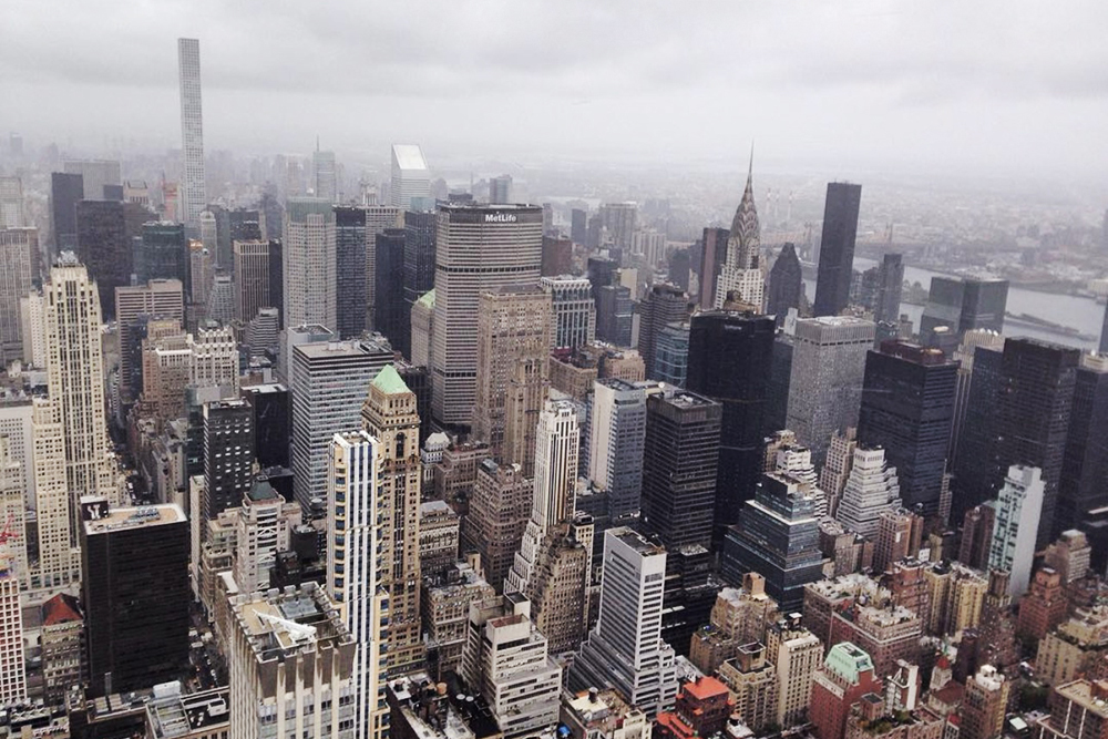 Когда приезжал в Нью⁠-⁠Йорк как турист, фотографировал Манхэттен с Эмпайр-стейт-билдинг