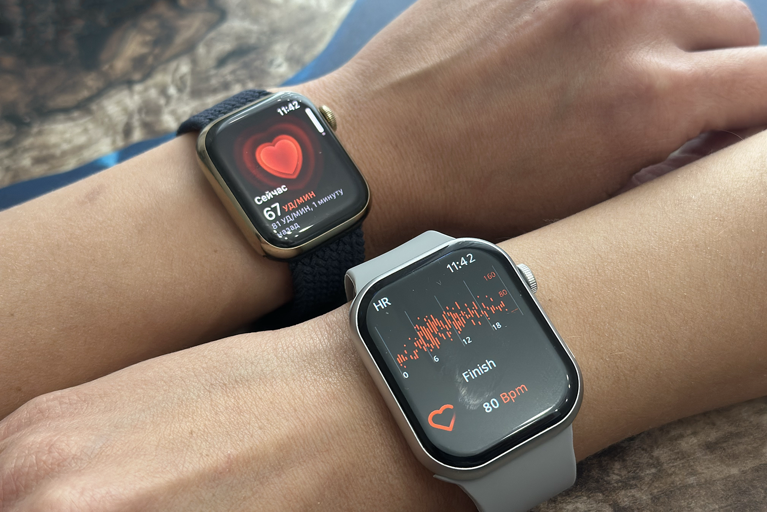 Поддельные Apple Watch ни разу не показали значение пульса выше 80 ударов в минуту
