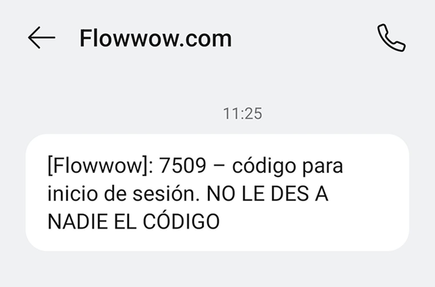Мошенники позвонили с легендой, что надо забрать какую-то посылку в «Озоне». Потом отправили код — уже от цветочного магазина Flowwow и с текстом на испанском. Если назвать код, подключатся фальшивые Роскомнадзор, полицейские, банки — и будут пугать, что человек раскрыл важные данные мошенникам и теперь надо спасать деньги со всех счетов