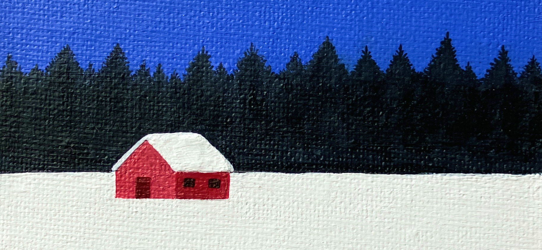 «Подарила на годов­щину родителям»: 11 пейзажей ручной работы — с космо­сом, горами и НЛО