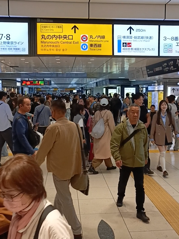 Бесконечный Центральный вокзал Tokyo Station