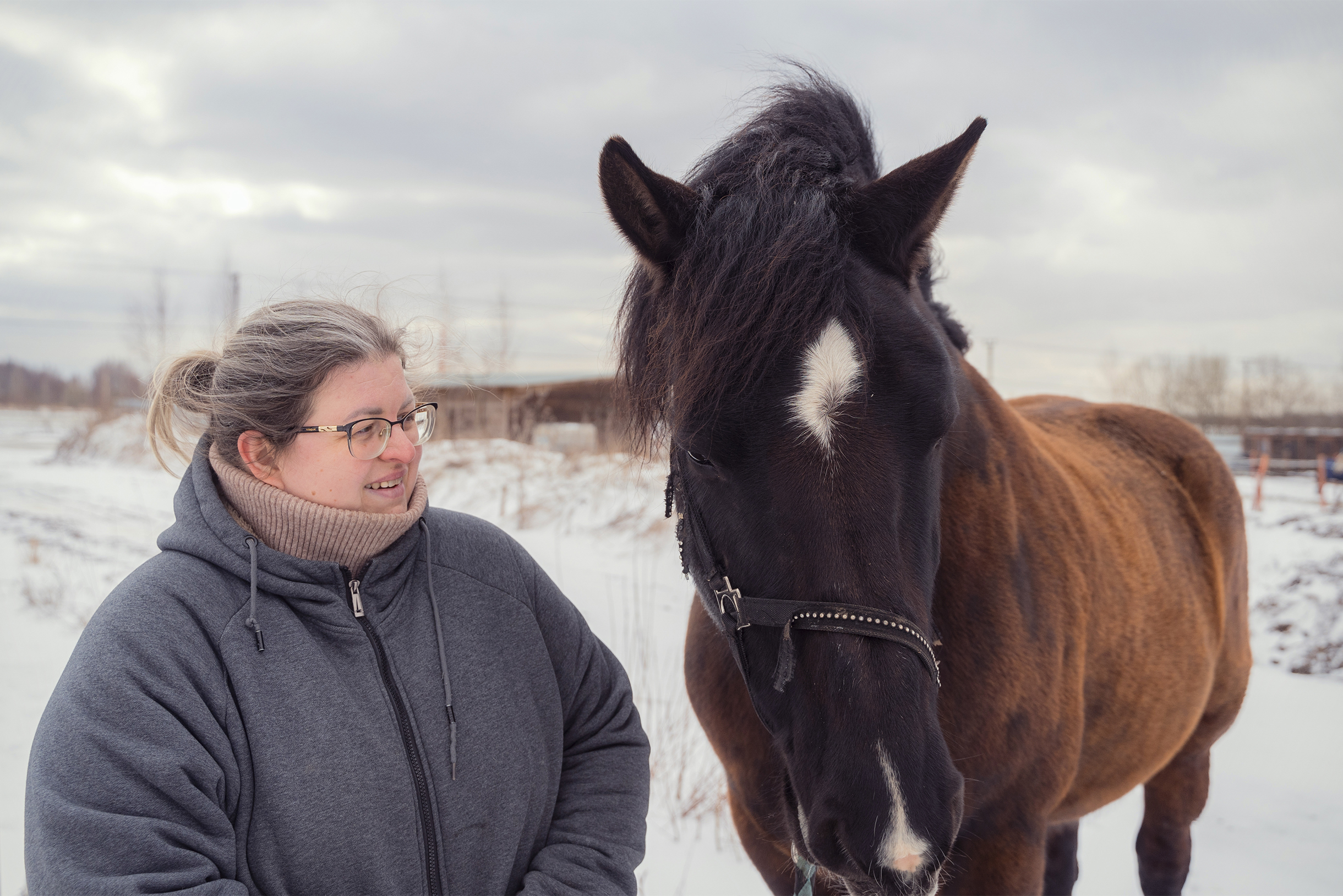 Аня воспитала много лошадей, но именно с Семой у них сложились самые нежные отношения