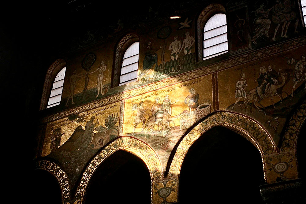 Византийские мозаики в соборе Монреале