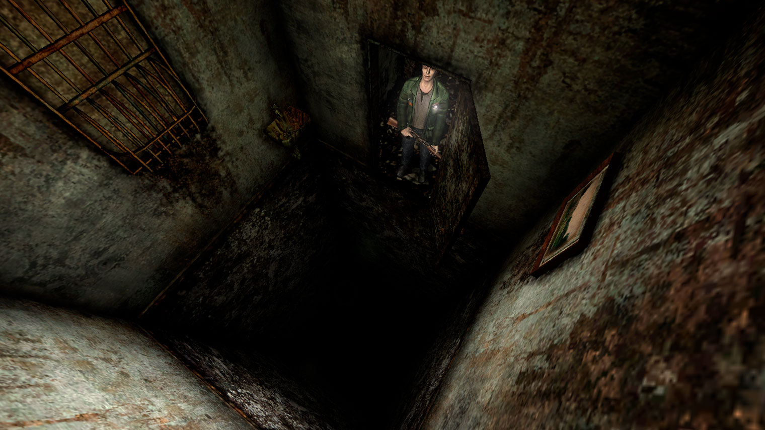Насколько безопасно прыгать в такие дыры? Спросите Джеймса Сандерленда из Silent Hill 2, он в курсе. Кадр: Konami