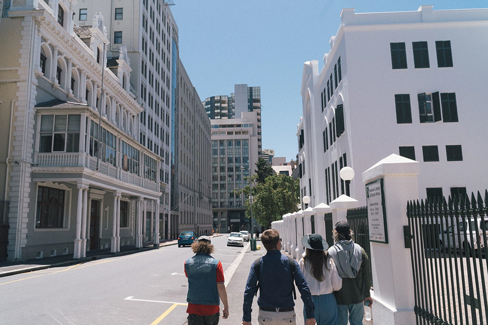 Во время прогулки с гидом от Free Walking Tours мы обошли весь центр Кейптауна