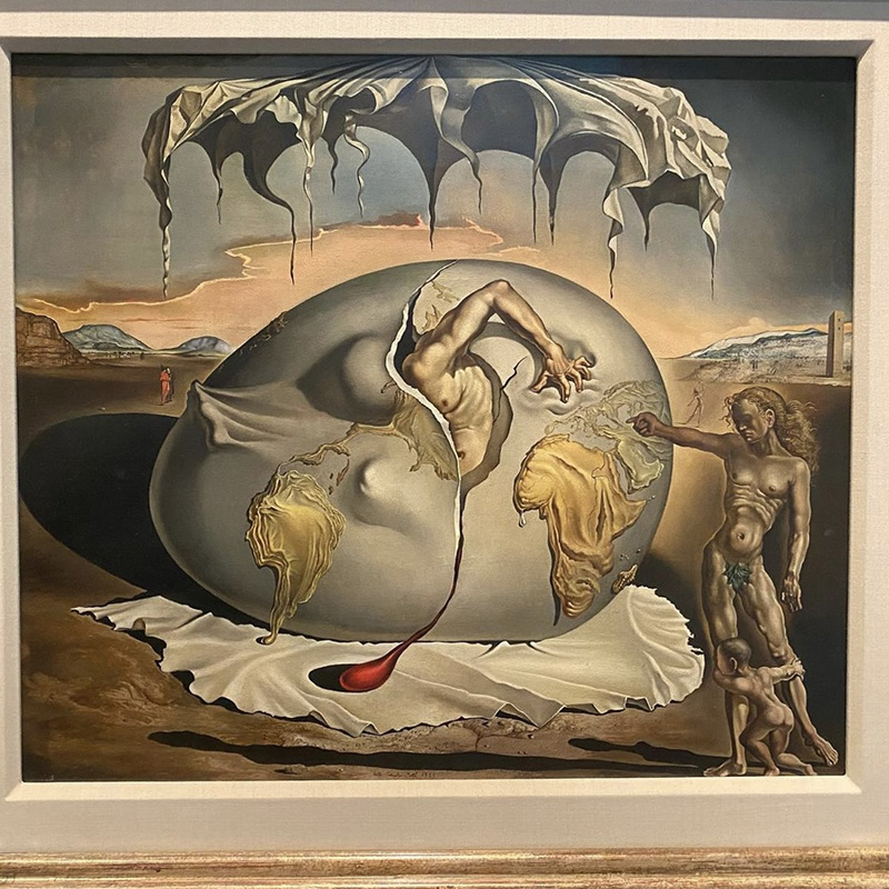 Сальвадор Дали нарисовал «Геополитического младенца» в 1943 году