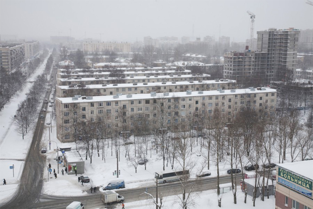 Такие дома подлежат расселению и сносу по программе реновации в квартале Полюстрово 43. Источник: городская программа «Развитие застроенных территорий Санкт-Петербурга»