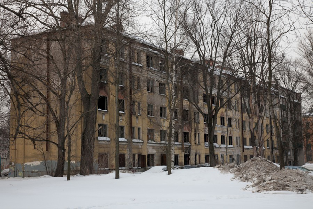 Такие дома подлежат расселению и сносу по программе реновации в квартале Тихорецкий 55. Источник: городская программа «Развитие застроенных территорий Санкт-Петербурга»