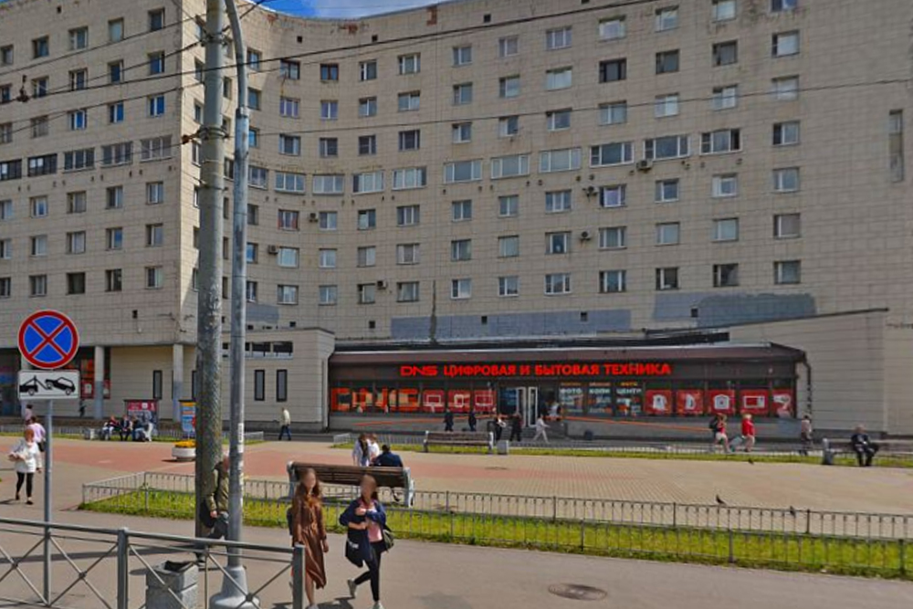 Сейчас «Площадь Мужества» выглядит так. Источник: «Яндекс-карты»