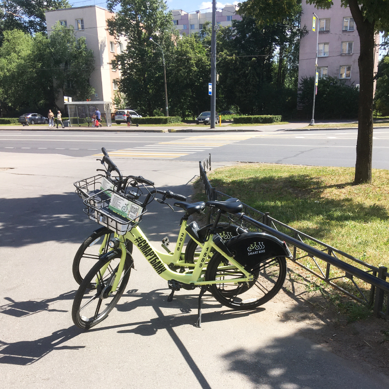 Парковка велосипедов SmartBike