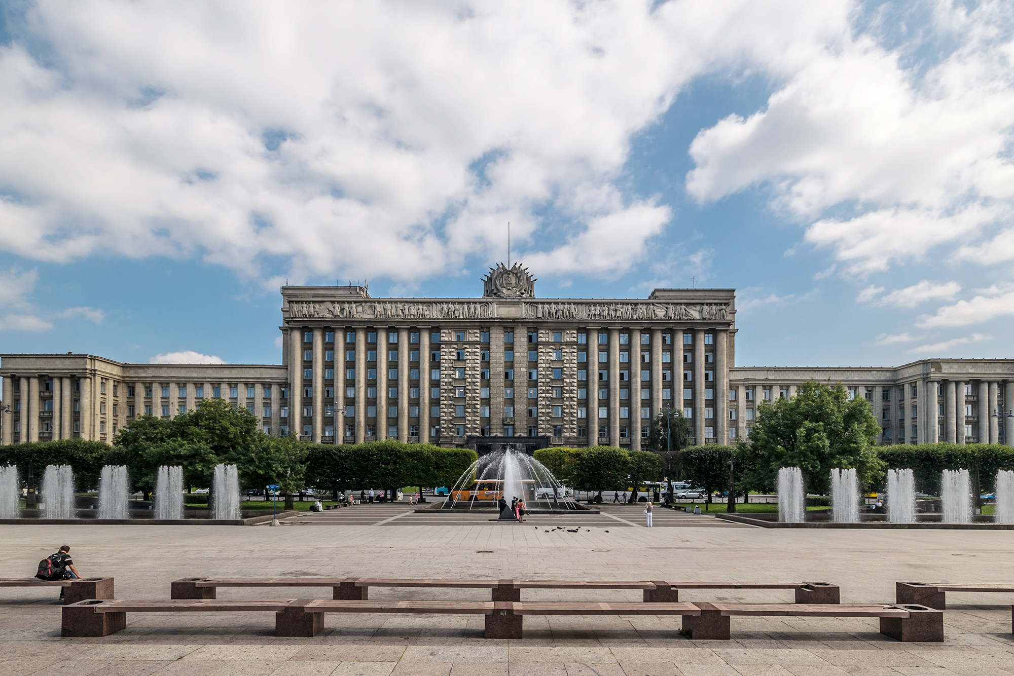 Дом Советов на Московской площади, дом 212. Источник: Alex 'Florstein' Fedorov / Wikipedia