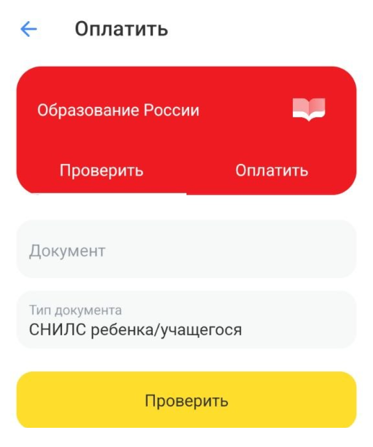 Чтобы оплатить образовательные услуги в Москве, выберите «Платежи» → «Образование», найдите провайдера «Образование России». Проверить счета можно по СНИЛС учащегося, серии и номеру паспорта родителя или опекуна либо серии и номеру свидетельства о рождении ребенка