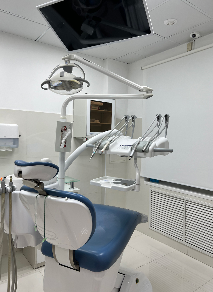 А это кабинет ортодонта, где я прохожу лечение