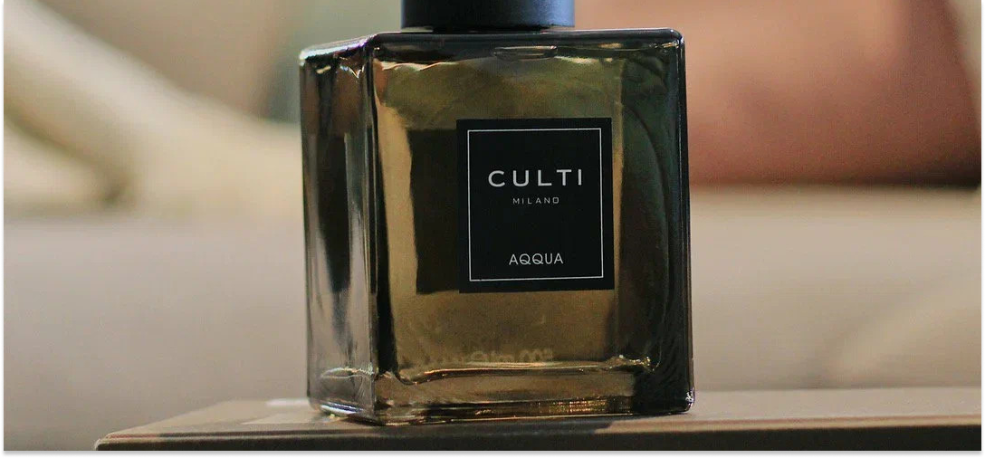 Рекомендую диффузор Culti Milano Aqqua с ароматом цитрусов, пряных трав и прохладной древесины