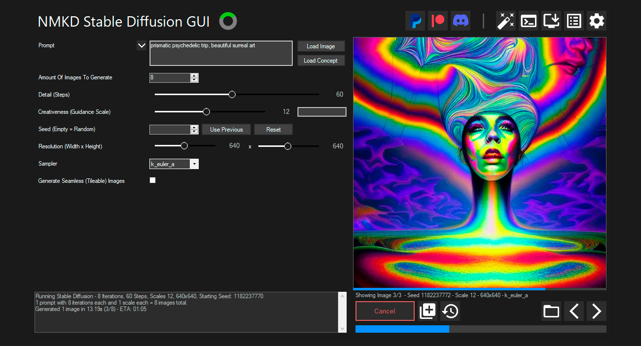 Nmkd stable diffusion. Stable diffusion нейросеть логотип. Stable diffusion Интерфейс. Генерация изображений.