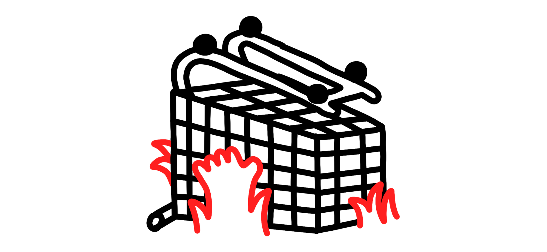 Бесит, когда ута­ски­вают тележки из супермаркетов