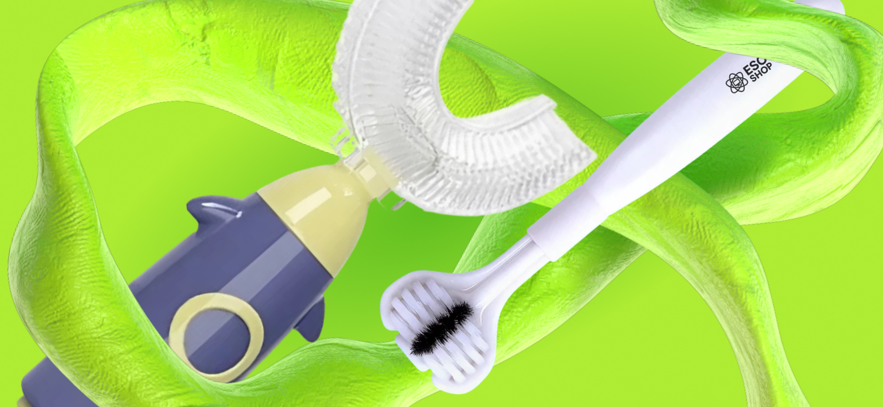 Стоматолог оценивает самые странные зубные щетки