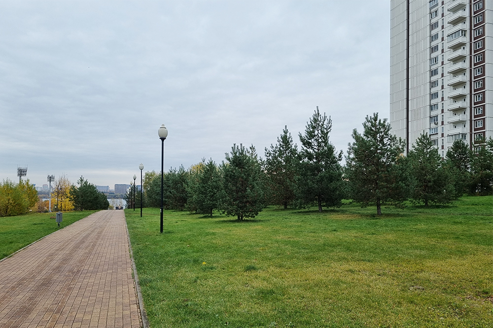 Парк 70-летия битвы под Москвой с видом на залив